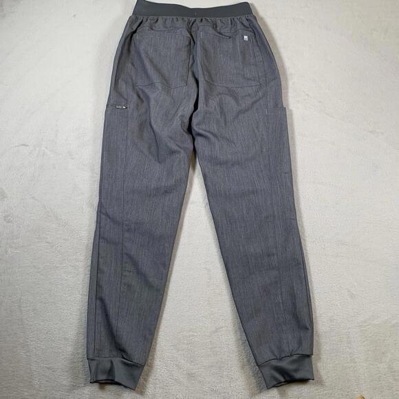 Fabletics Scrub Pants‎ Womens XS Gray High-Rise On-Call Jogger Drawstring EUC - Picture 10 of 12